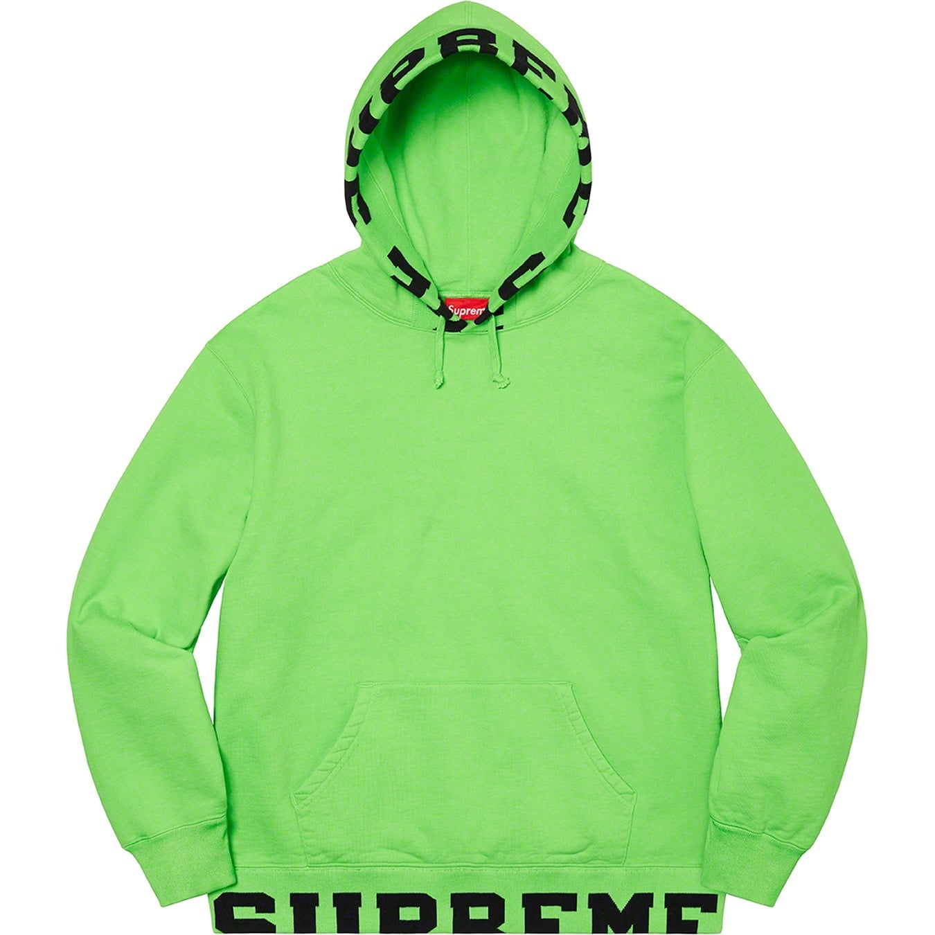 Cropped Logos Hooded Sweatshirt view 8